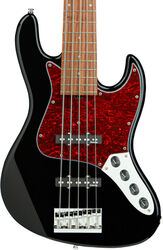 Basse électrique solid body Sadowsky Metroline 21-Fret Vintage J/J Bass Alder 5 (Germany, MOR) - Solid black high polish