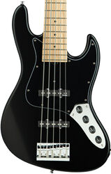 Basse électrique solid body Sadowsky Metroline 21-Fret Vintage J/J Bass Ash 5 (Germany, MN) - Solid black satin