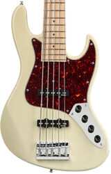 Basse électrique solid body Sadowsky Metroline 21-Fret Vintage J/J Bass Ash 5 (Germany, MN) - Solid olympic white