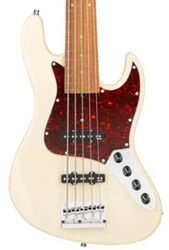 Basse électrique solid body Sadowsky MetroExpress 21-Fret Vintage J/J Bass (MOR) - olympic white