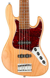 Basse électrique solid body Sadowsky MetroLine 21-Fret Vintage J/J Bass Alder (5-String, Germany, Morado) - Natural Transparent Satin
