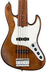 Basse électrique solid body Sadowsky MetroLine 21-Fret Vintage J/J Bass Alder (5-String, Germany, Morado) - Antique Tobacco Transparent Satin