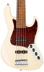 Basse électrique solid body Sadowsky MetroLine 21-Fret Vintage J/J Bass Alder (5-String, Germany, Morado) - Solid Olympic White