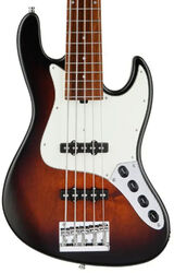 Basse électrique solid body Sadowsky MetroLine 21-Fret Vintage J/J Bass Alder (5-String, Germany, Morado) - Almond Sunburst Transparent Satin
