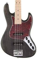 Basse électrique solid body Sadowsky Metroline 21-Fret Vintage J/J Bass Ash (4-String, MN, Germany ) - Nirvana Black Transparent Satin