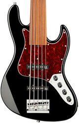 Basse électrique solid body Sadowsky MetroExpress 21-Fret Vintage J/J Bass Fretless (5-String, MOR) - black
