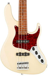 MetroLine 24-Fret Vintage J/J Bass Alder (4-String, MOR, Germany) - olympic white