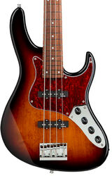 MetroLine 24-Fret Vintage J/J Bass Alder (4-String, MOR, Germany) - '59 burst transparent 