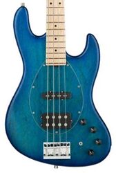 Basse électrique solid body Sadowsky MetroLine 21-Fret Vintage M/J Bass Ash 4-String (Germany, MN) - Bora Blue Burst Trans. Satin