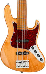 MetroLine 22-Fret Will Lee Alder (5-String, Germany, MOR) - Natural Transparent Gloss