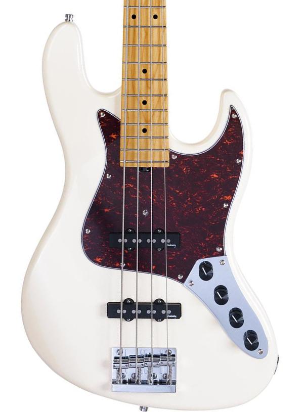 Basse électrique solid body Sadowsky MetroExpress 21-Fret Vintage J/J Bass V2 4-String (MN) - Olympic white