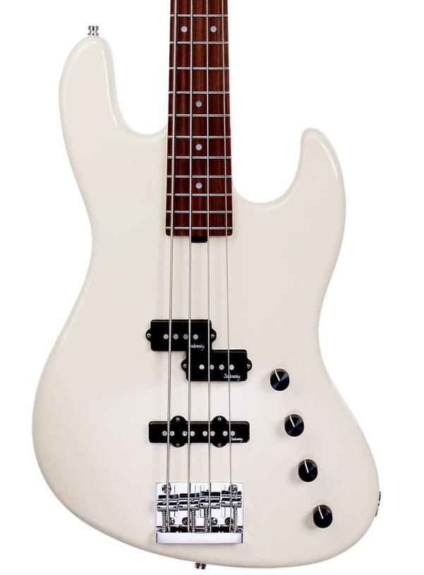 Basse électrique solid body Sadowsky Verdine White MetroExpress 21-Fret (RW) - Olympic white