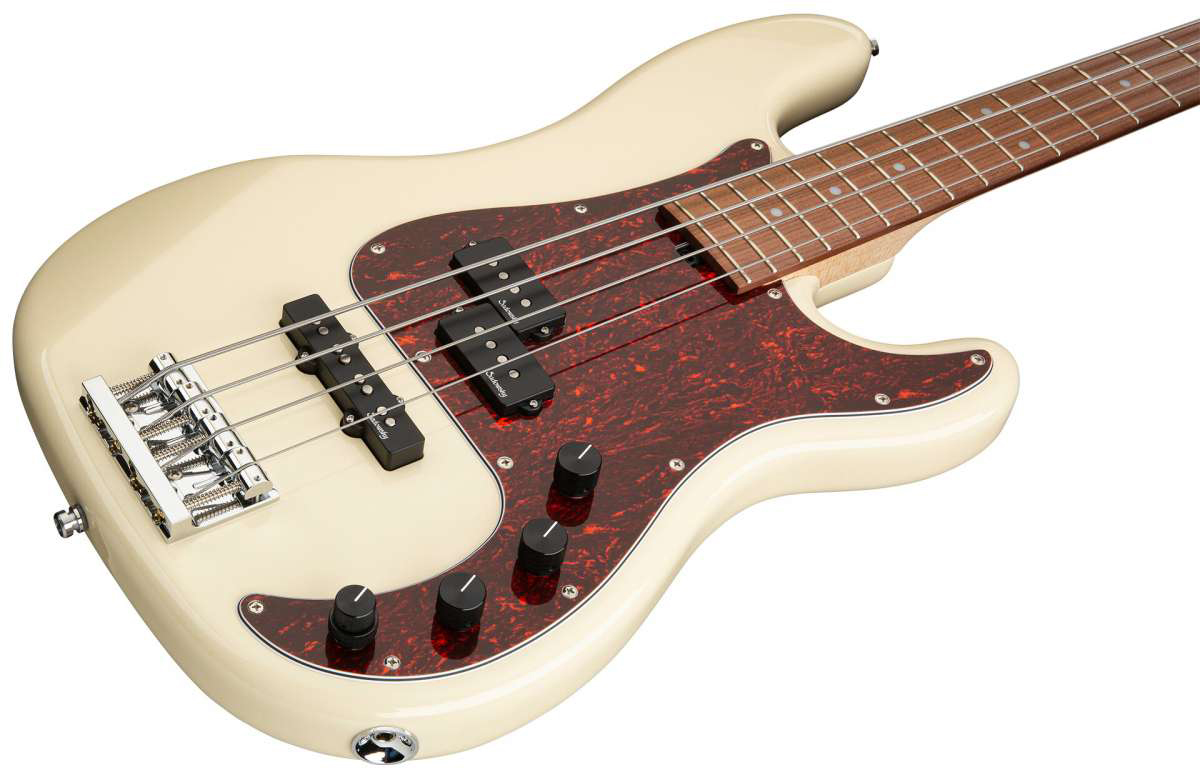 Sadowsky Hybrid P/j Bass 21 Fret Alder 4c Metroline All Active Mor - Olympic White - Basse Électrique Solid Body - Variation 2