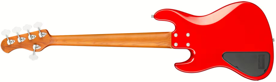 Sadowsky Hybrid Pj Bass 21-fret 5c Metroexpress Mor - Candy Apple Red Metallic - Basse Électrique Solid Body - Variation 1