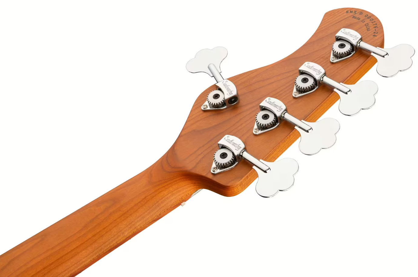 Sadowsky Hybrid Pj Bass 21-fret 5c Metroexpress Mor - Candy Apple Red Metallic - Basse Électrique Solid Body - Variation 3