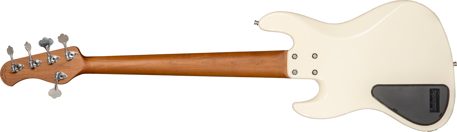 Sadowsky Hybrid Pj Bass 21 Fret 5c Metroexpress V2 Pf - Olympic White - Basse Électrique Solid Body - Variation 1