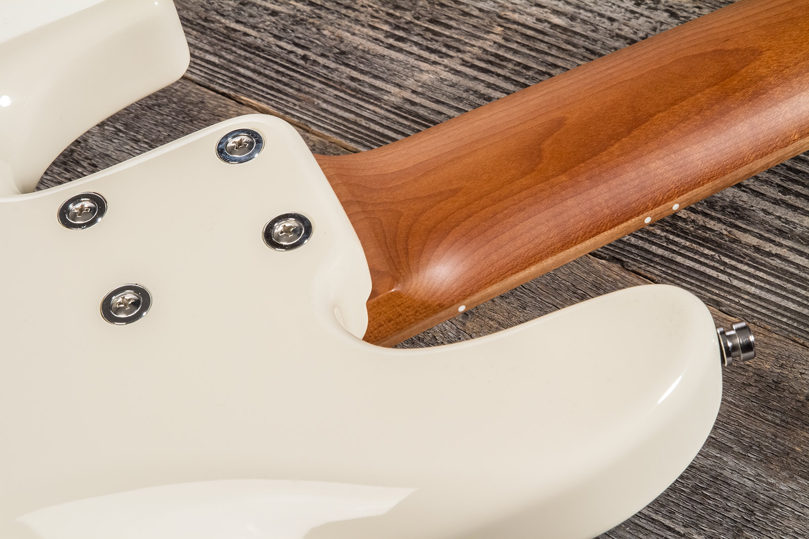 Sadowsky Hybrid Pj Bass 21 Fret 5c Metroexpress V2 Pf - Olympic White - Basse Électrique Solid Body - Variation 6