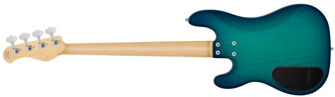 Sadowsky Hybrid Pj Bass 21 Fret Alder 4c Metroline All Active Mor - Bora Blue Burst Transparent Satin - Basse Électrique Solid Body - Variation 1