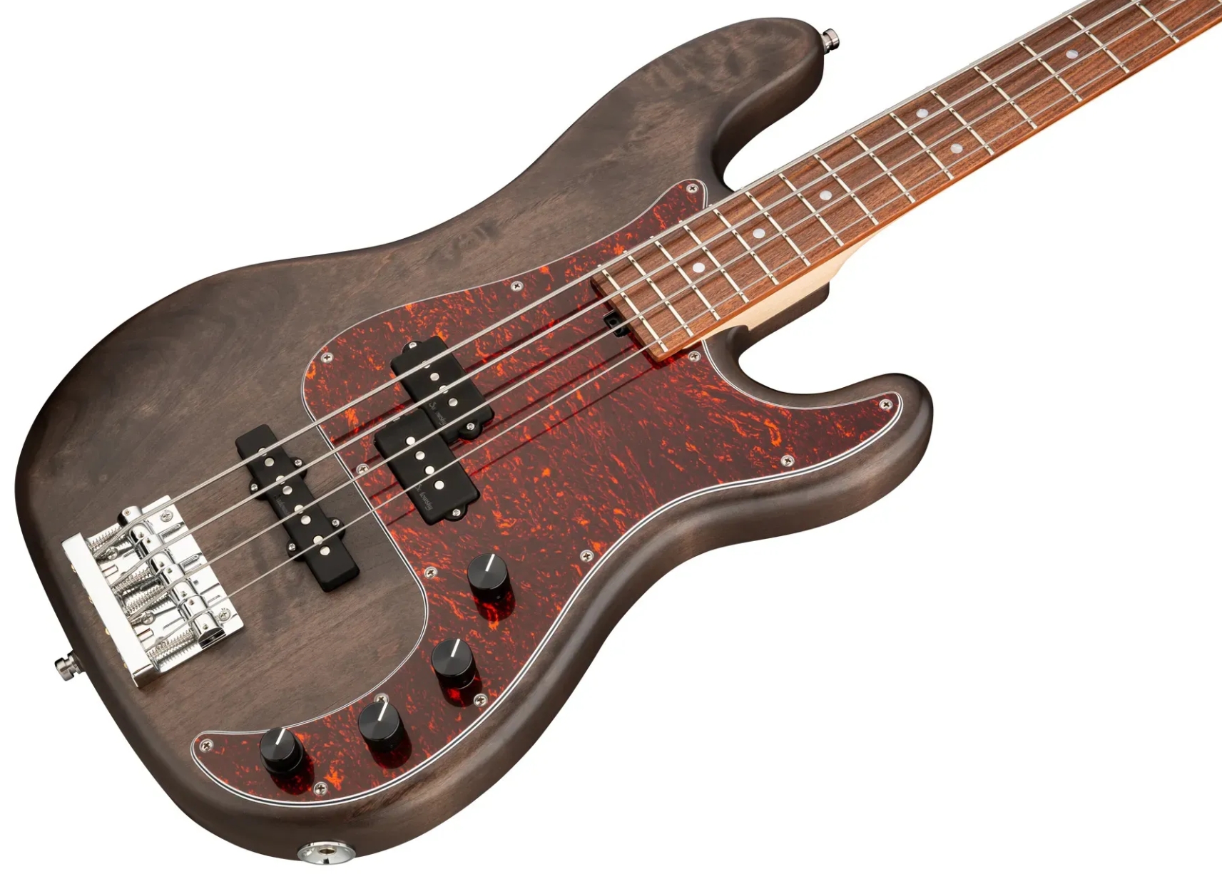 Sadowsky Hybrid Pj Bass 21 Fret Alder 4c Metroline All Active Mor - Nirvana Black Transparent Satin - Basse Électrique Solid Body - Variation 2