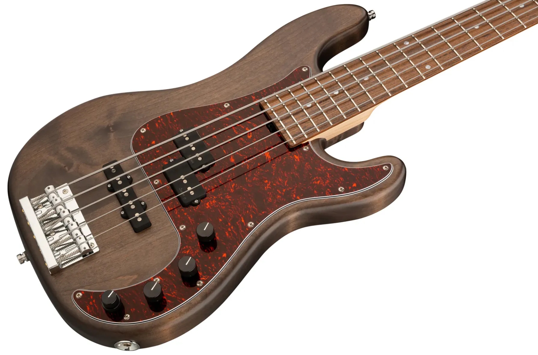 Sadowsky Hybrid Pj Bass 21 Fret Alder 5c Metroline All Active Mor - Nirvana Black Transparent Satin - Basse Électrique Solid Body - Variation 2