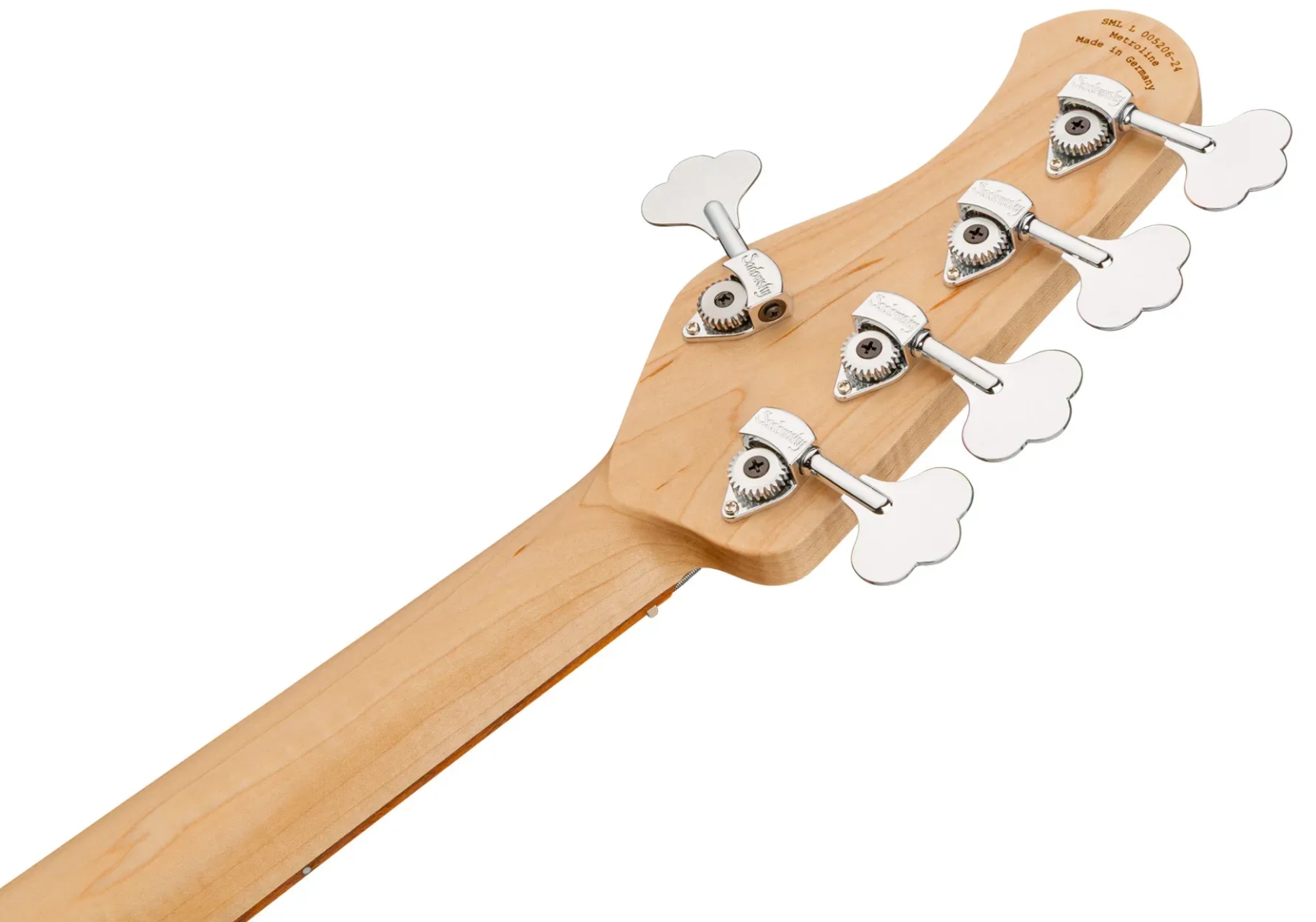 Sadowsky Hybrid Pj Bass 21 Fret Alder 5c Metroline All Active Mor - Sage Green Metallic Satin - Basse Électrique Solid Body - Variation 5