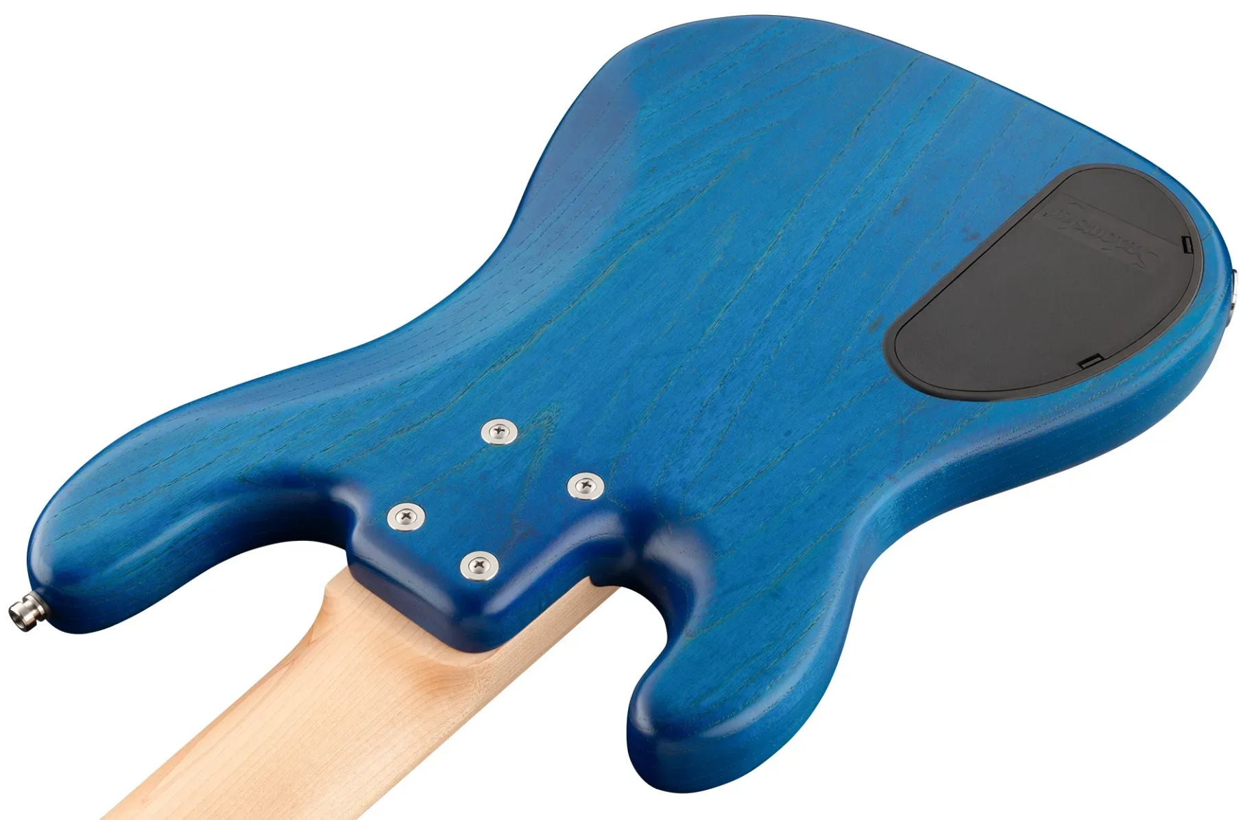 Sadowsky Hybrid Pj Bass 21 Fret Ash 5c Metroline All Active Mn - Ocean Blue Transparent Satin - Basse Électrique Solid Body - Variation 3