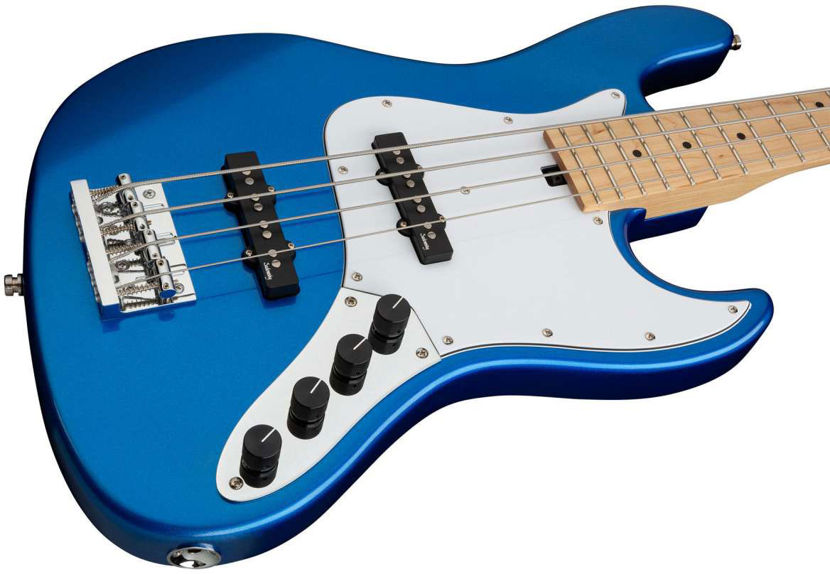 Sadowsky J/j Bass 21 Fret Vintage 4-string Metroexpress Mn - Ocean Blue Metallic - Basse Électrique Solid Body - Variation 2