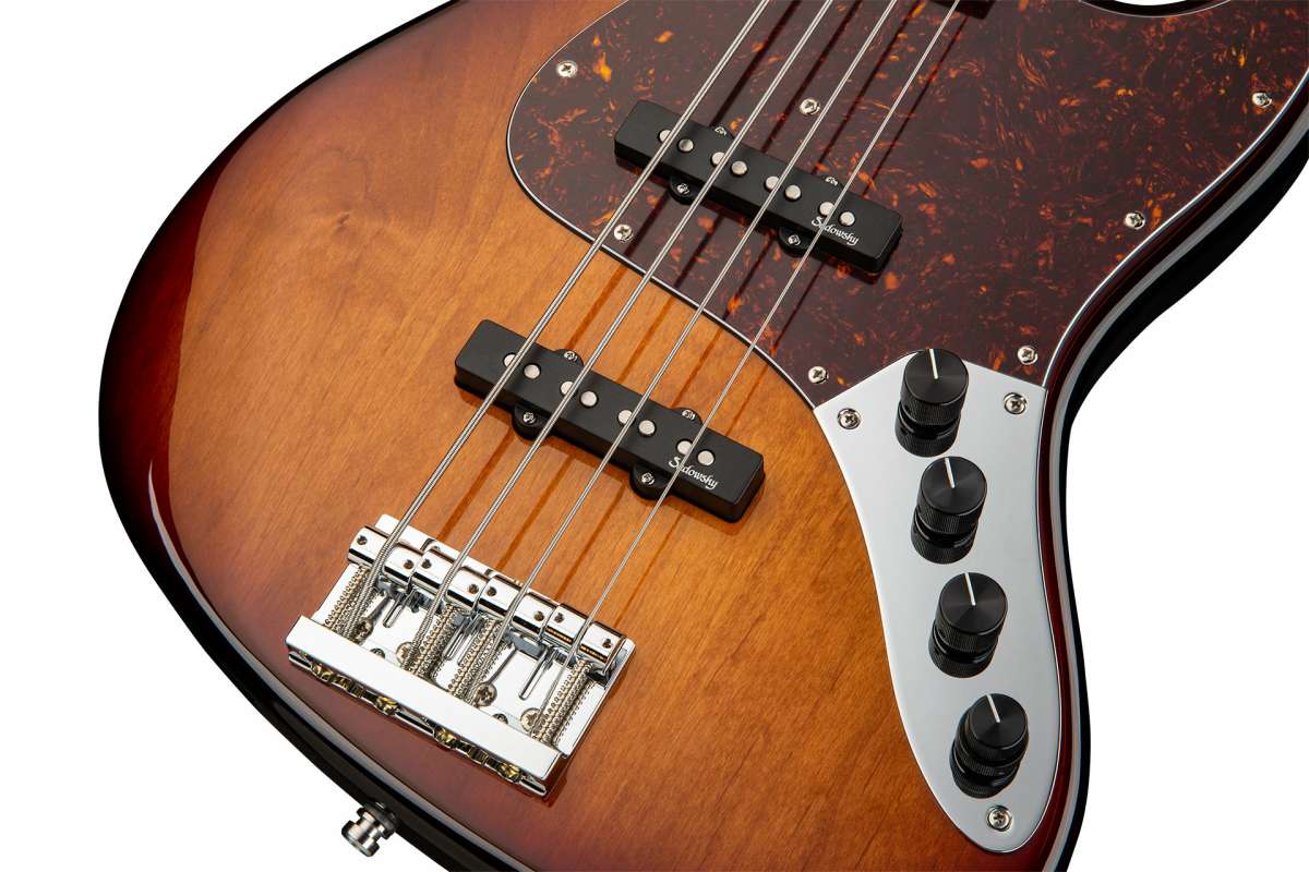 Sadowsky Vintage J/j Bass 21 Fret Alder 4c Metroline All Active Mor - '59 Burst Transparent - Basse Électrique Solid Body - Variation 4