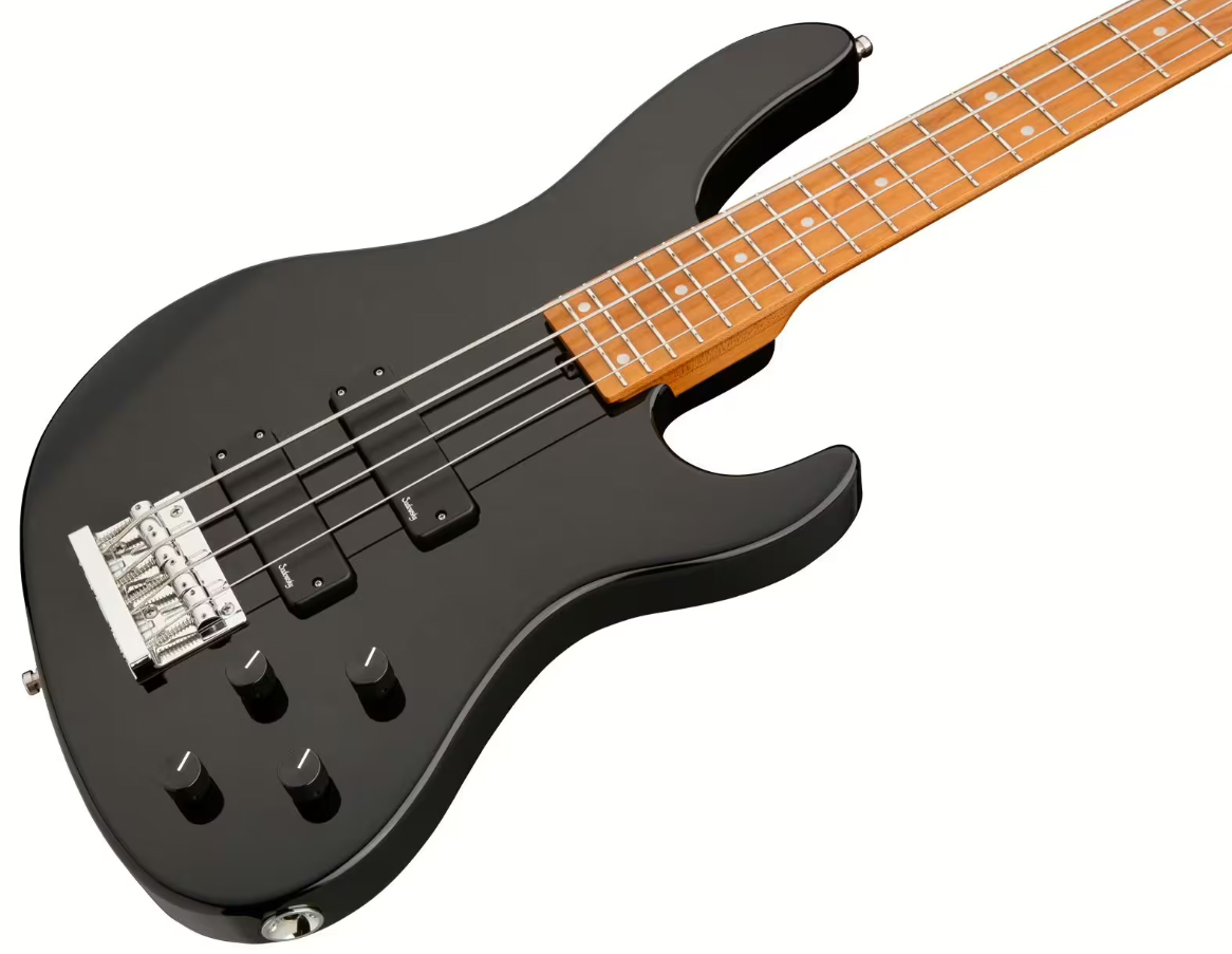 Sadowsky Modern Bass 24-fret 4c Metroexpress Active Mn - Solid Black - Basse Électrique Solid Body - Variation 2