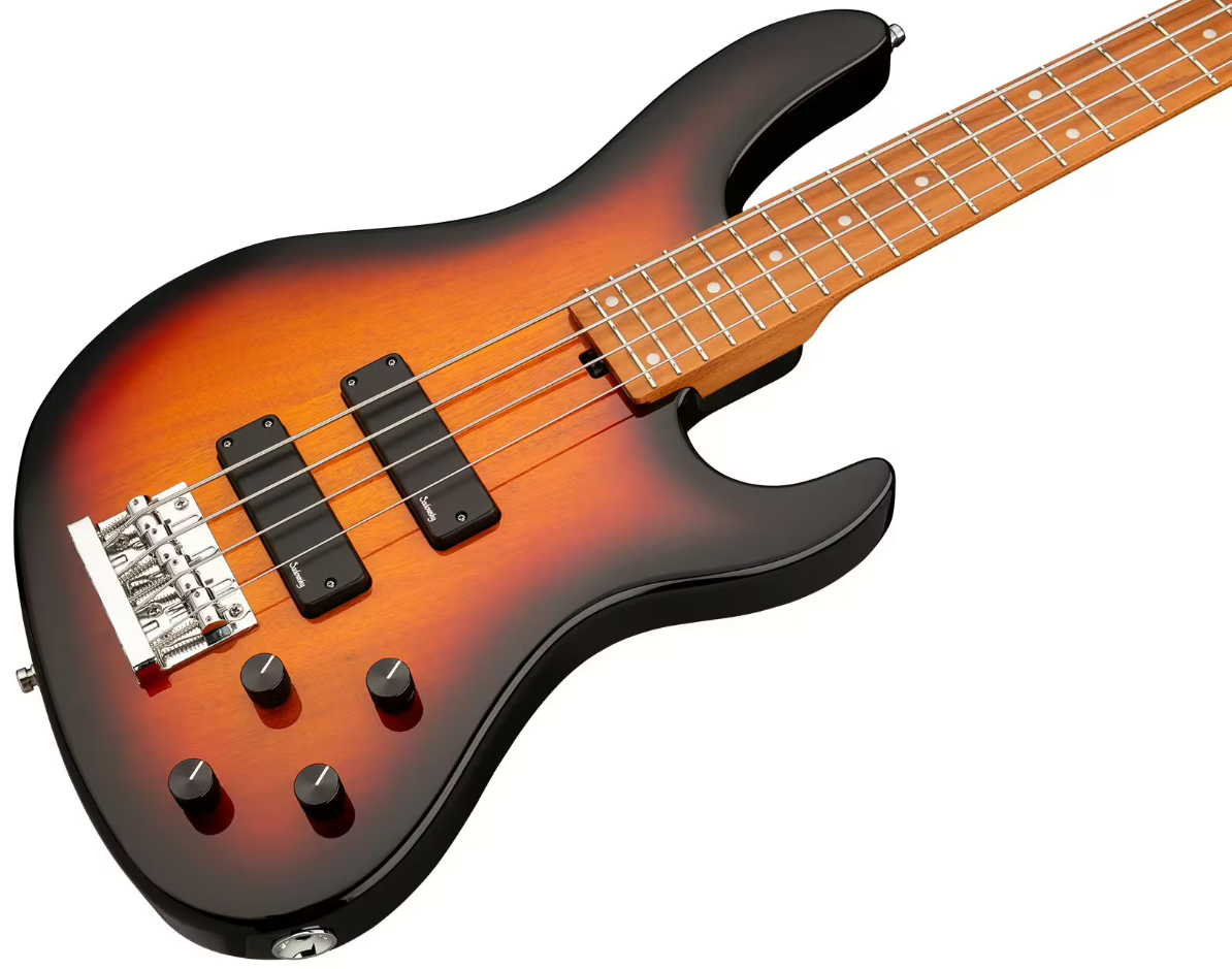 Sadowsky Modern Bass 24-fret 4c Metroexpress Active Mn - Tobacco Sunburst Transparent - Basse Électrique Solid Body - Variation 2