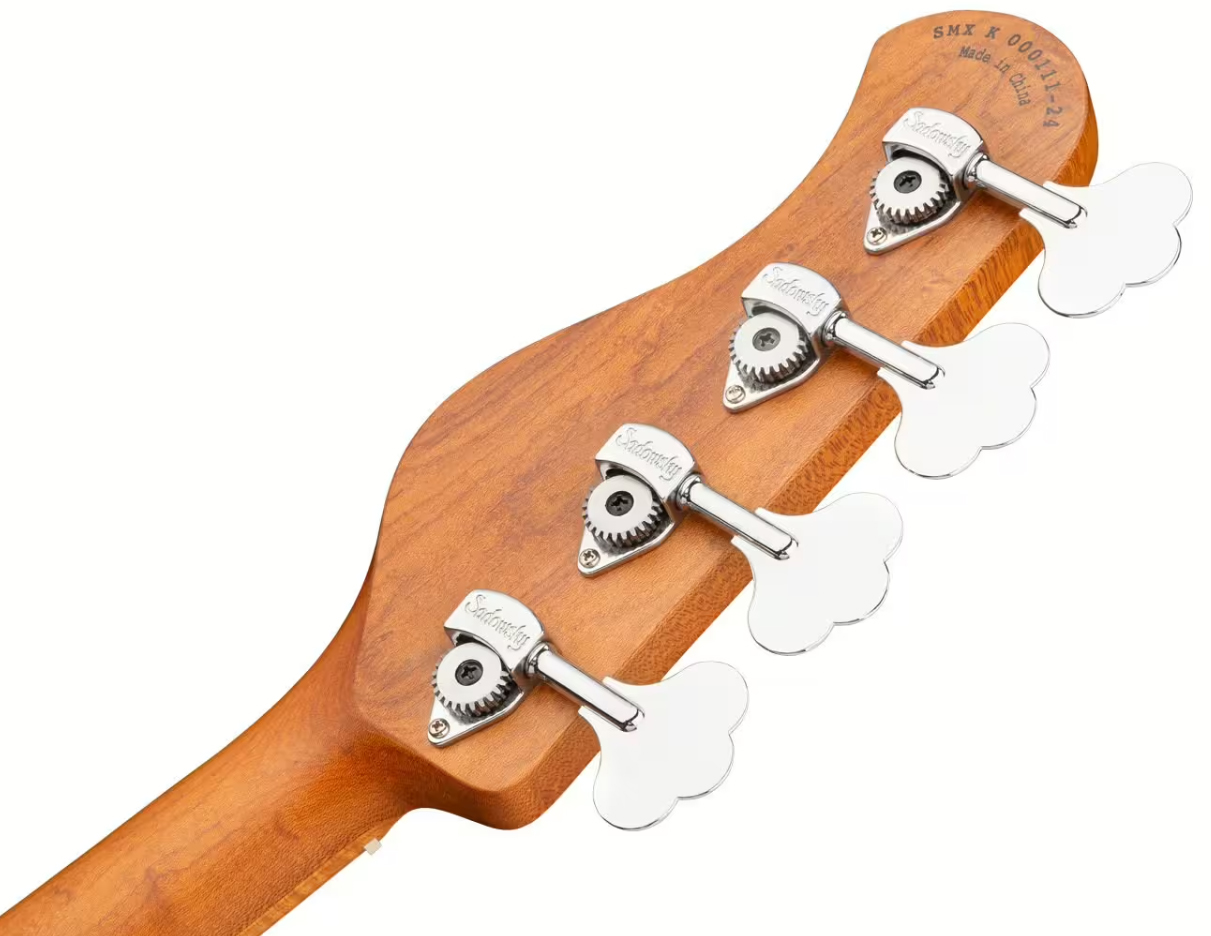 Sadowsky Modern Bass 24-fret 4c Metroexpress Active Mn - Solid Champagne Metallic - Basse Électrique Solid Body - Variation 4