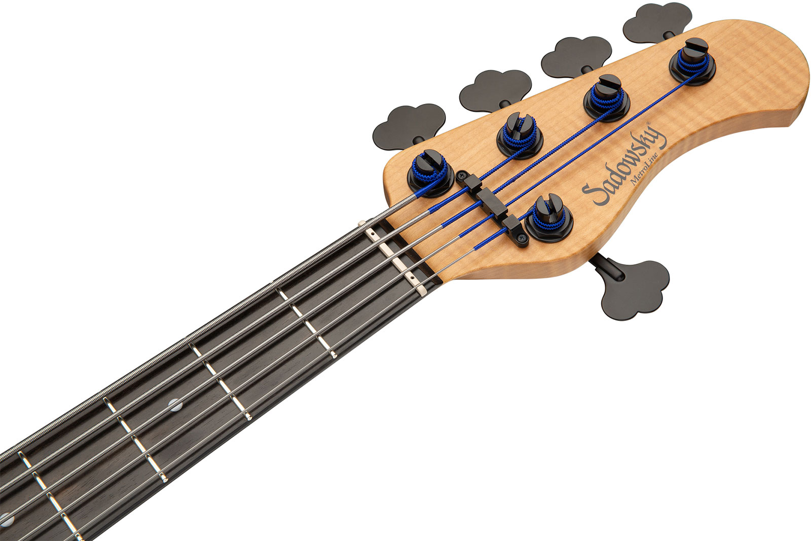 Sadowsky Modern Bass 24 Fret 5c Metroline Ltd 2021 All Okoume Active Mor - Natural - Basse Électrique Solid Body - Variation 4