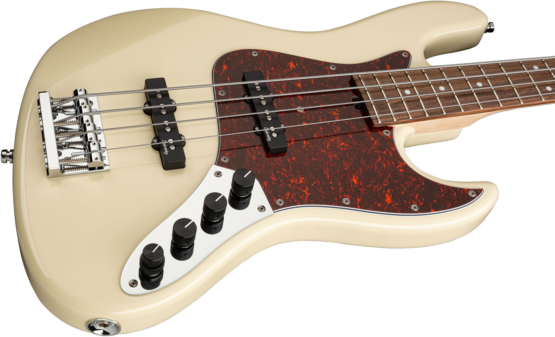 Sadowsky Modern Bass 24 Fret Alder 4c Metroline All Active Mor - Solid Olympic White - Basse Électrique Solid Body - Variation 2