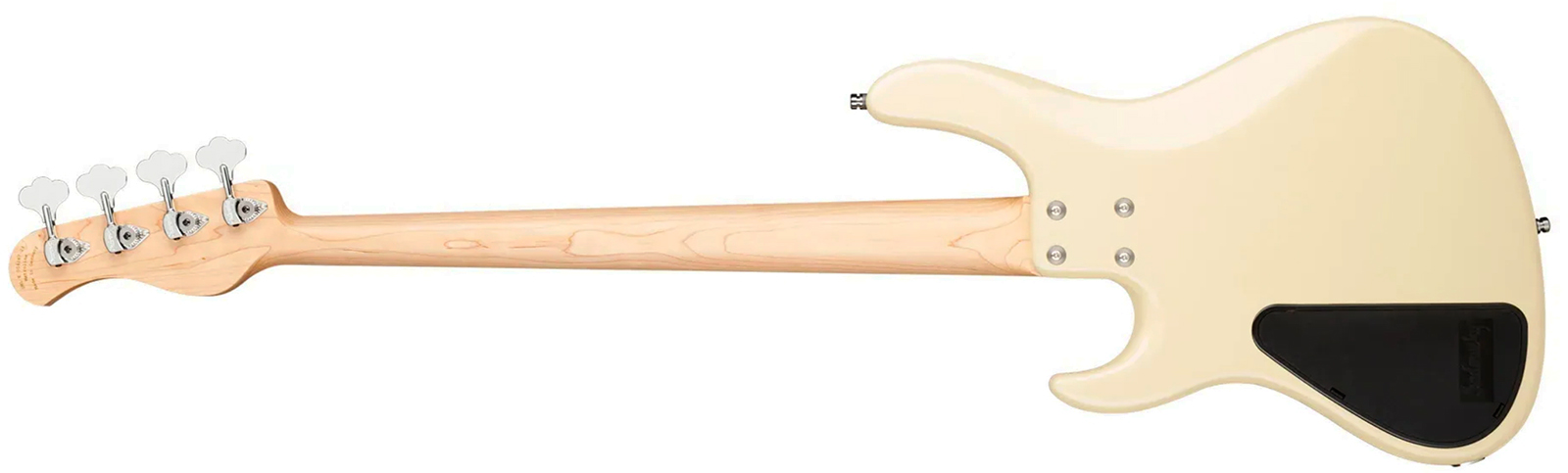 Sadowsky Modern Bass 24 Fret Ash 4c Metroline All Active Mn - Solid Olympic White - Basse Électrique Solid Body - Variation 1