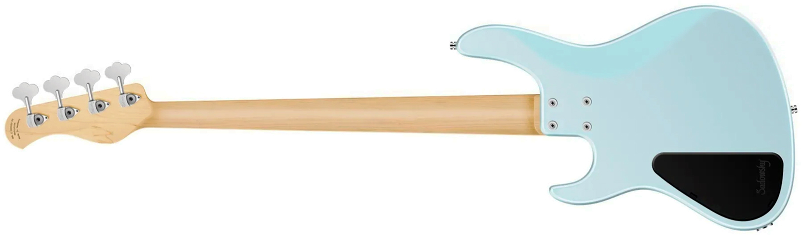 Sadowsky Modern Bass 24 Fret Ash 4c Metroline All Active Mn - Solid Ice Blue Metallic Satin - Basse Électrique Solid Body - Variation 1