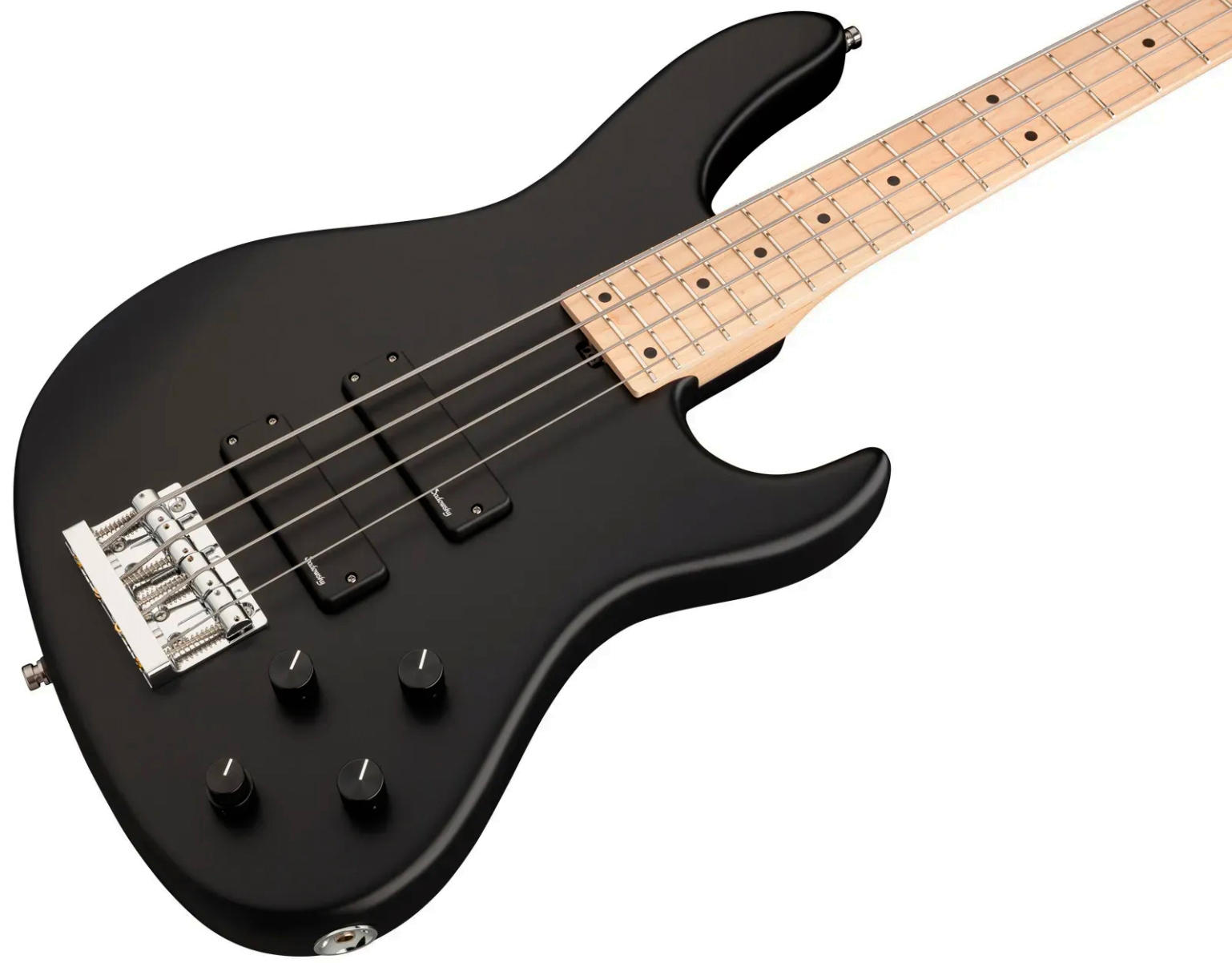 Sadowsky Modern Bass 24 Fret Ash 4c Metroline All Active Mn - Solid Black Satin - Basse Électrique Solid Body - Variation 2