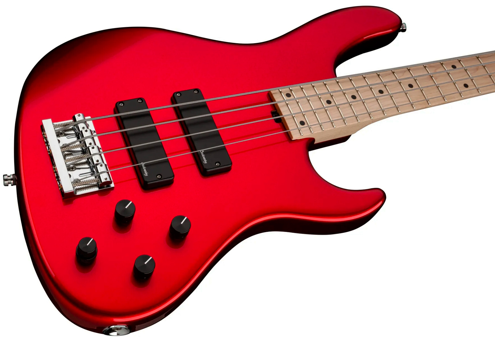 Sadowsky Modern Bass 24 Fret Ash 4c Metroline All Active Mn - Solid Candy Apple Red Metallic - Basse Électrique Solid Body - Variation 2