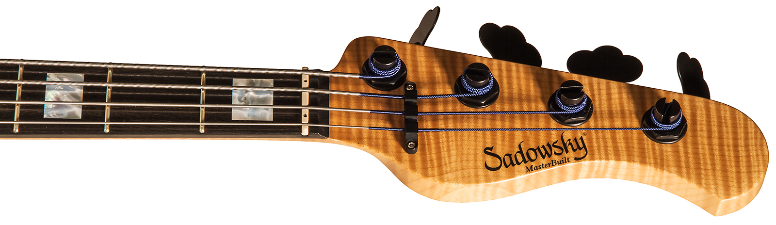 Sadowsky Modern Bass 24 Frets 4c Masterbuilt Ltd All Active Eb - Natural - Basse Électrique Solid Body - Variation 3