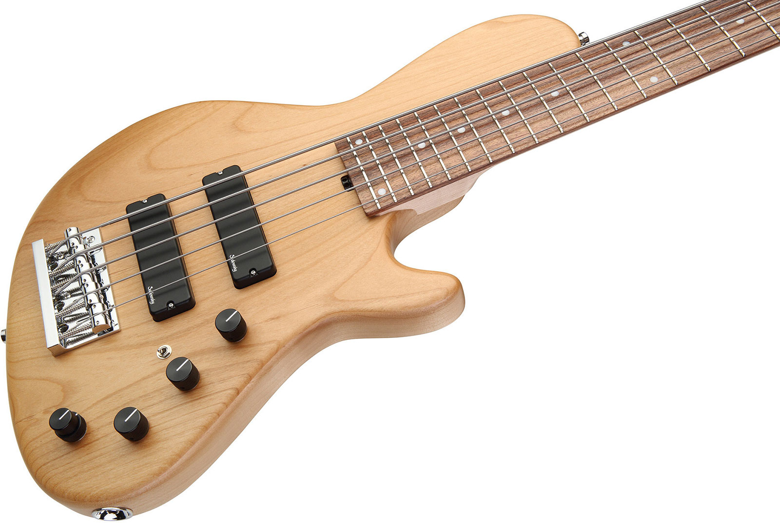 Sadowsky Single Cut Bass 24f Alder 5c Metroline All Active Pf - Natural Satin - Basse Électrique Solid Body - Variation 2