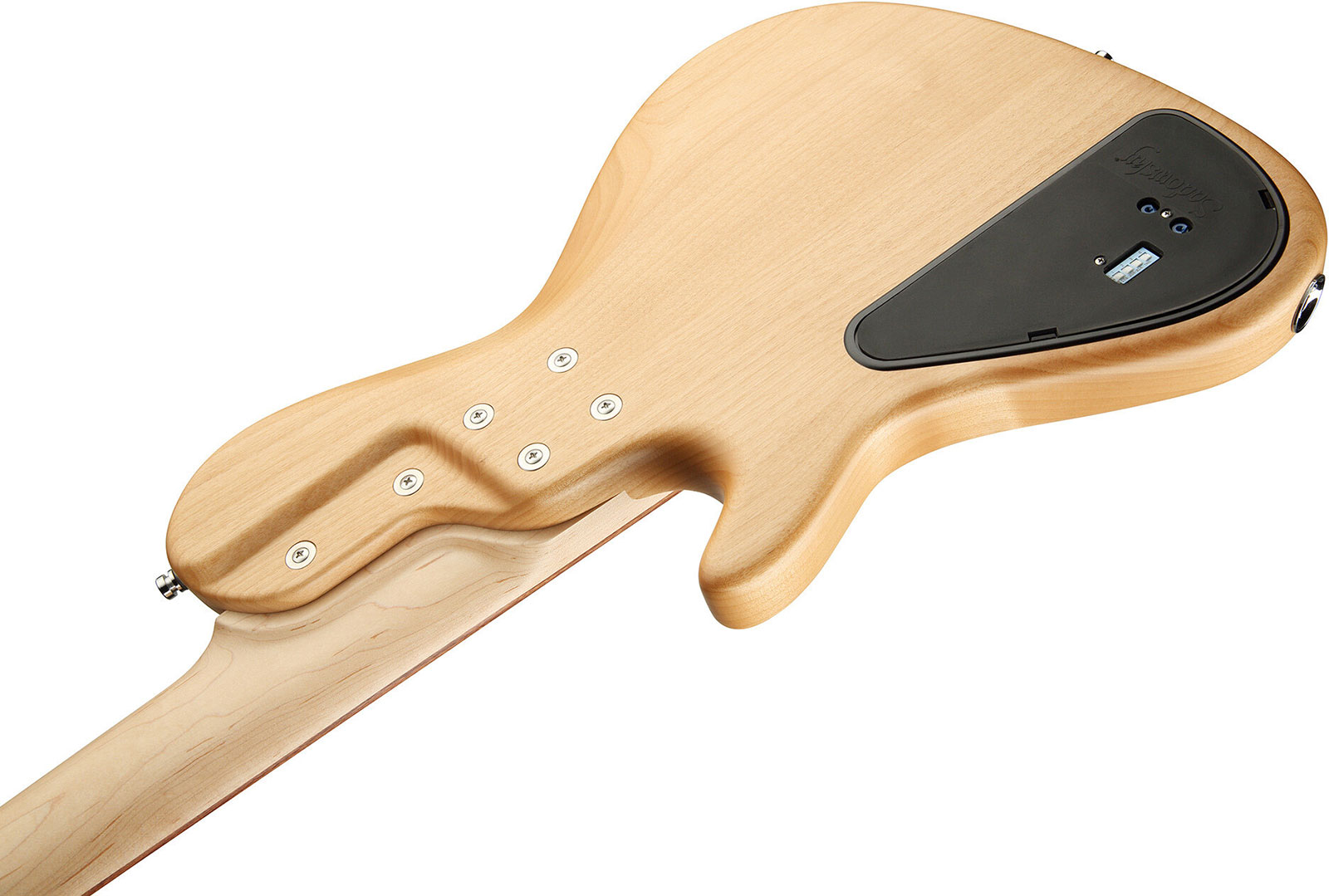 Sadowsky Single Cut Bass 24f Alder 5c Metroline All Active Pf - Natural Satin - Basse Électrique Solid Body - Variation 3