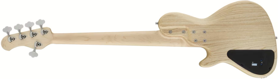 Sadowsky Single Cut Bass 24f Ash 5c Metroline All Active Mn - Natural Trans. Satin - Basse Électrique Solid Body - Variation 1