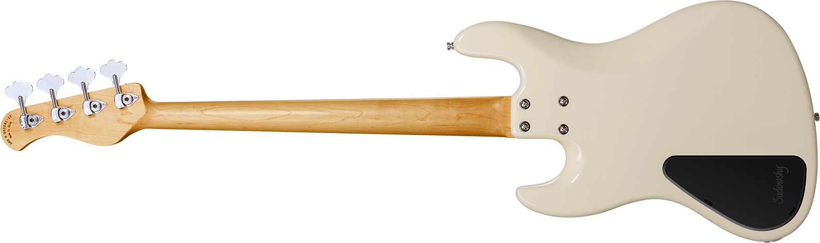 Sadowsky Standard Jj 21 Fret 4c Metroexpress V2 Mn - Olympic White - Basse Électrique Solid Body - Variation 1