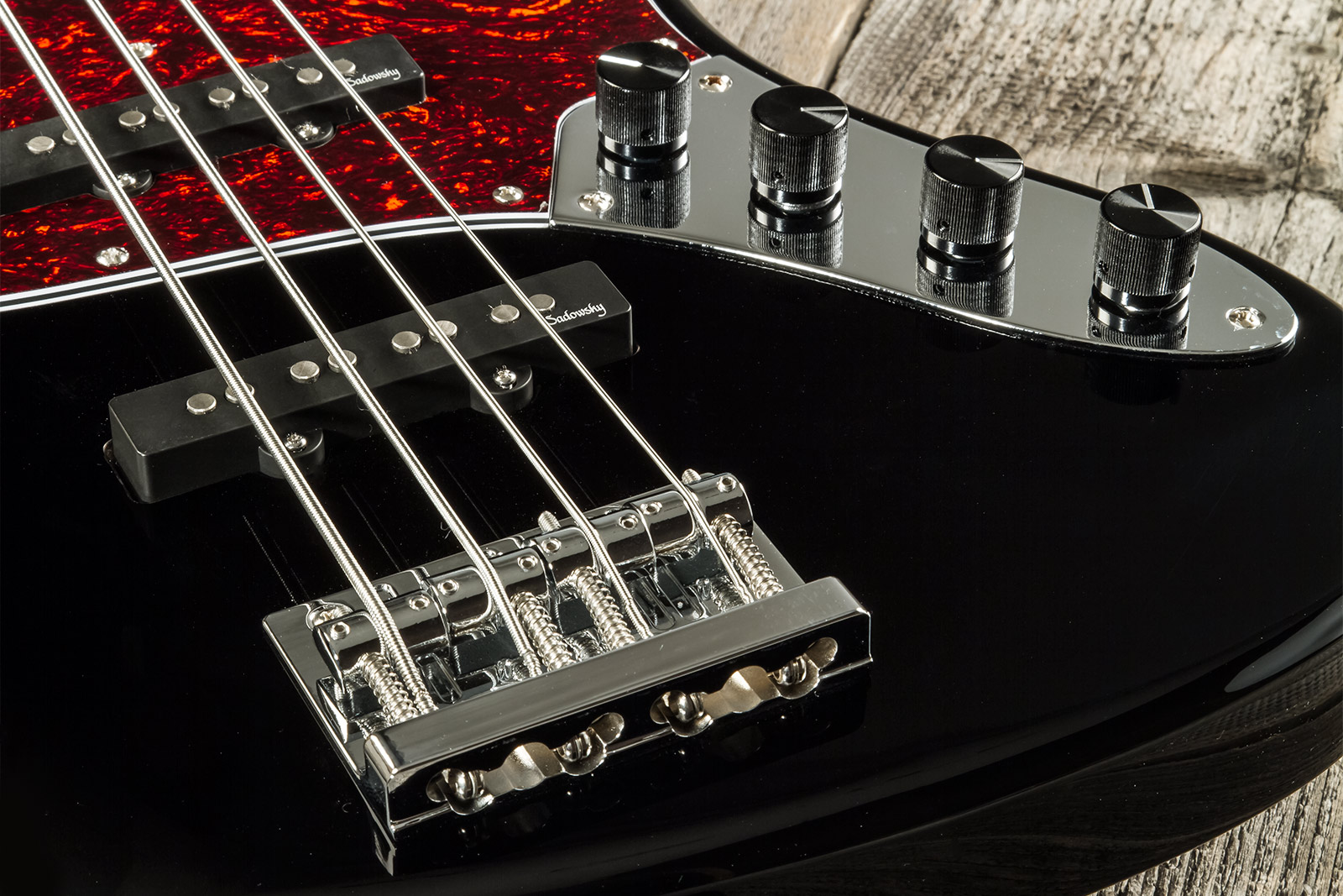 Sadowsky Standard Jj 21 Fret 4c Metroexpress V2 Mn - Black Pearl - Basse Électrique Solid Body - Variation 4