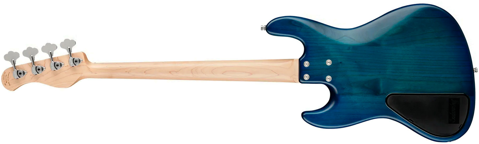 Sadowsky Vintage Jj Bass 21 Fret Alder 4c Metroline All Active Mor - Bora Blue Burst Transparent Satin - Basse Électrique Solid Body - Variation 1