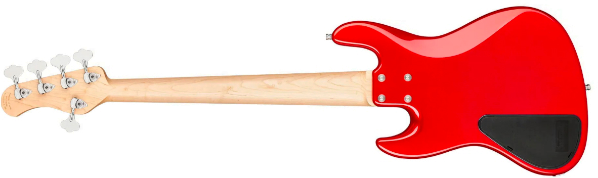 Sadowsky Vintage Jj Bass 21 Fret Alder 5c Metroline All Active Mor - Candy Apple Red Metallic - Basse Électrique Solid Body - Variation 1