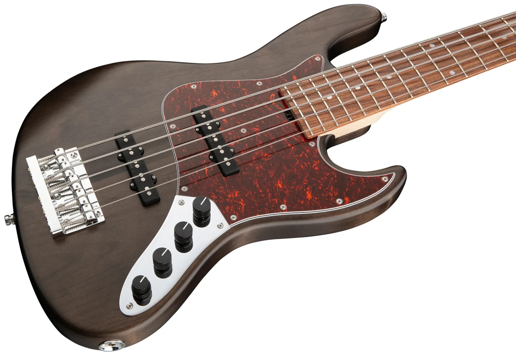 Sadowsky Vintage Jj Bass 21 Fret Alder 5c Metroline All Active Mor - Nirvana Black Transparent Satin - Basse Électrique Solid Body - Variation 3