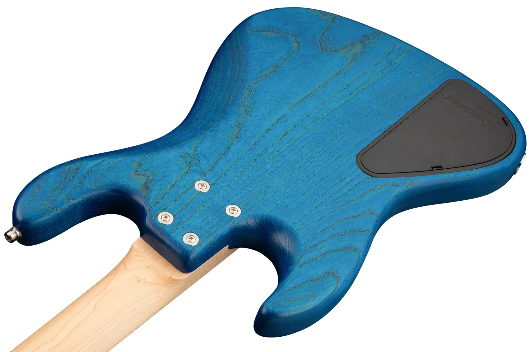 Sadowsky Vintage Jj Bass 21 Fret Ash 4c Metroline All Active Mn - Ocean Blue Transparent Satin - Basse Électrique Solid Body - Variation 3