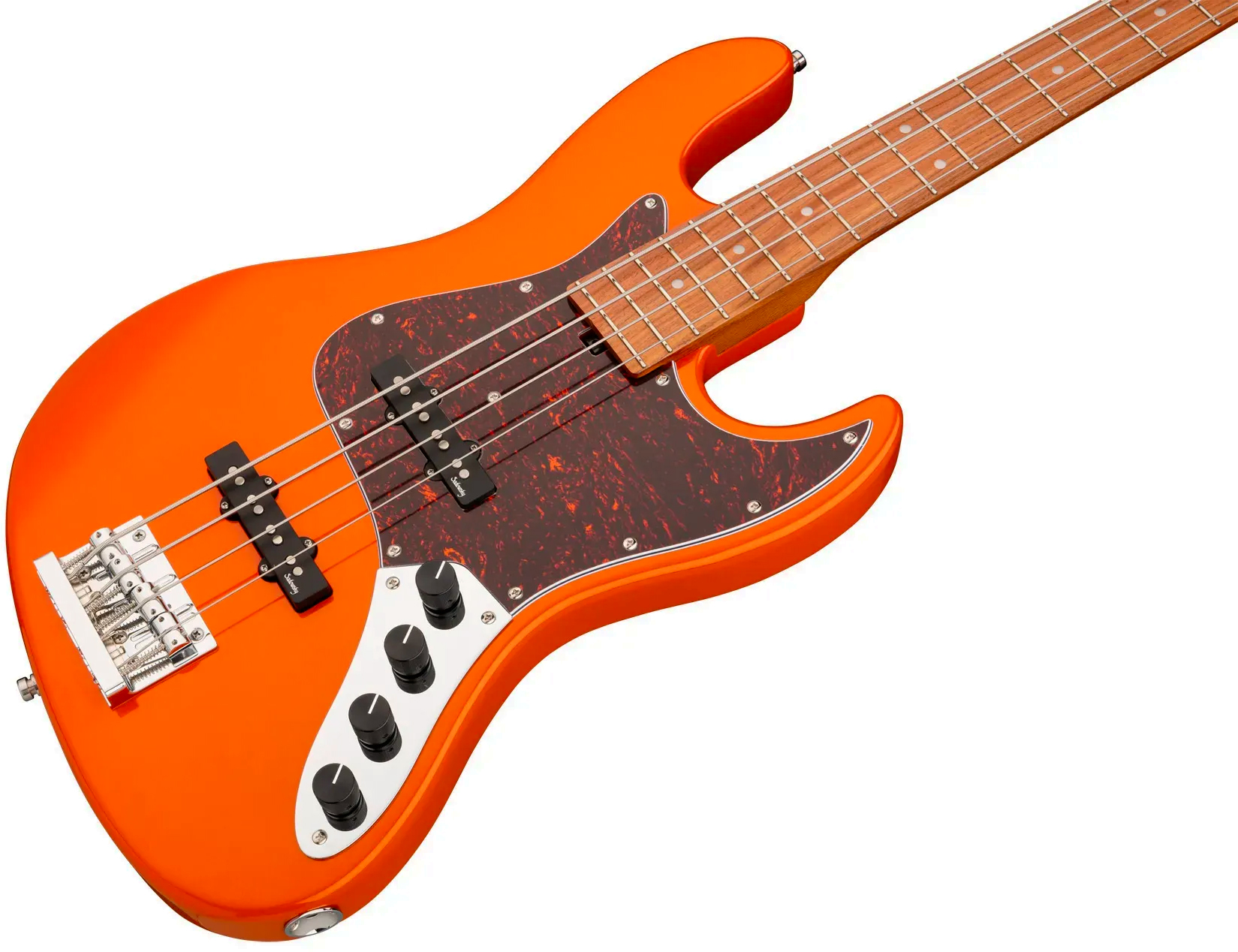 Sadowsky Vintage Jj Bass 21f 4c Metroexpress Mor - Candy Apple Orange Metallic - Basse Électrique Solid Body - Variation 2