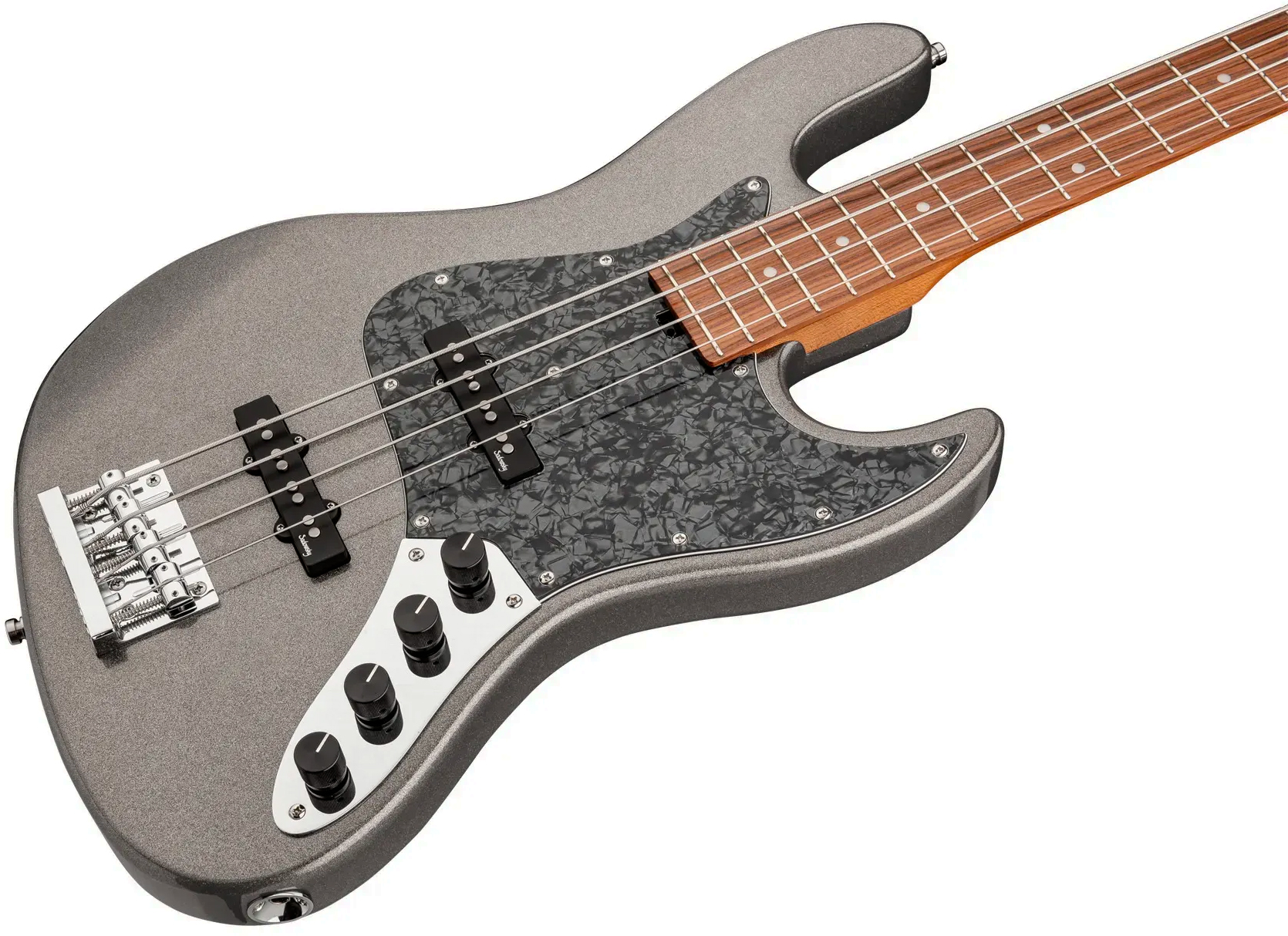 Sadowsky Vintage Jj Bass 21f 4c Metroexpress Mor - Silver Metallic - Basse Électrique Solid Body - Variation 2