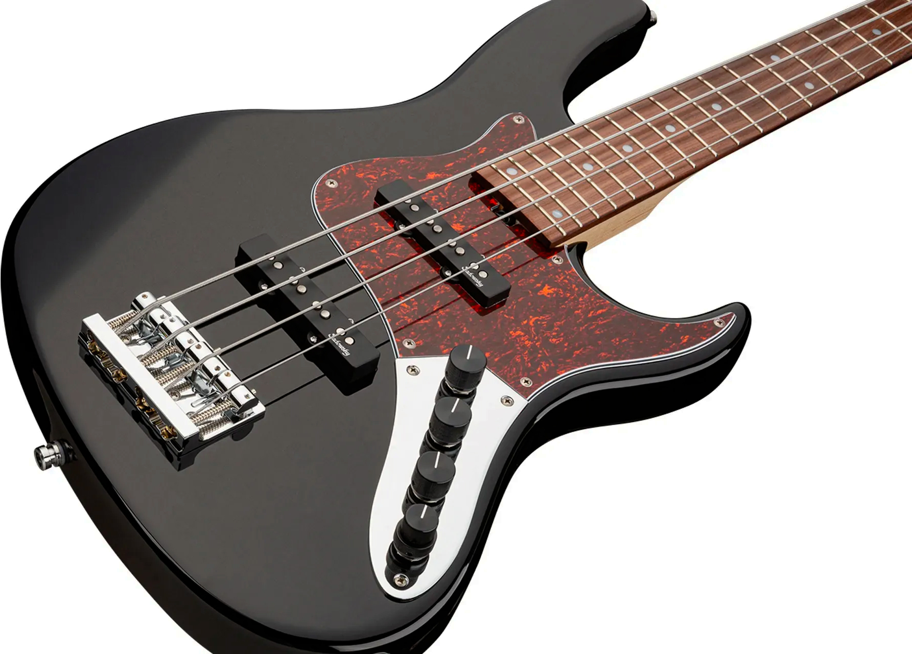 Sadowsky Vintage Jj Bass 24 Fret Alder 4c Metroline All Active Mor - Black High Polish - Basse Électrique Solid Body - Variation 2